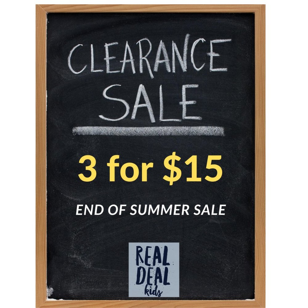 3 for $15 Sale! Closet Clearance!